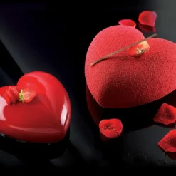 New SILIKOMART Moule Silicone Coeur Bombé 142 mm