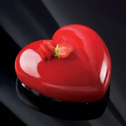 New SILIKOMART Moule Silicone Coeur Bombé 142 mm