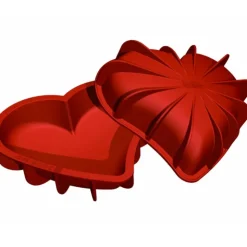 Outlet SILIKOMART Moule Silicone Coeur bombé professionnel 205 x 186 mm