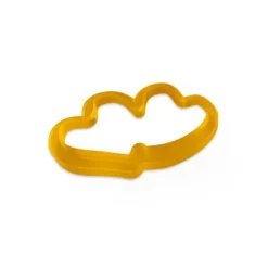 PAVOFLEX Moule Silicone Coeur Double 12,7 x 7,1 cm x H 3,8 cm (x9)