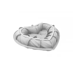 New SILIKOMART Moule Silicone Coeur Heartbeat 25 x 22 x H 5,2 cm