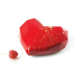 Clearance SILIKOMART Moule Silicone Coeur Origami 15x13,5 cm Professional