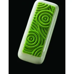 Best PAVONI Moule Silicone Décor Cercles 21 x 7 cm x H 0,9 cm (x2)