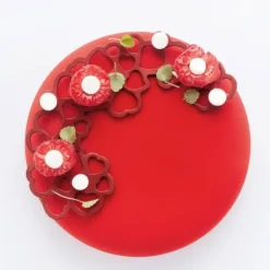 Sale PAVONI Moule Silicone Décor Cœur 13,7 x 7,6 x H 0,2 (x3)