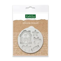 Sale KATY SUE Moule Silicone Décors Pain d'Épices (x5)