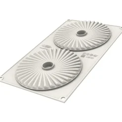 Online SILIKOMART Moule Silicone Décors Skirt Ø 14 x H 1 cm (x2)