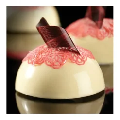 PAVOFLEX Moule Silicone Demi-sphère Ø 7 cm x H 4 cm (x24)