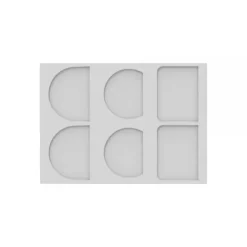 Outlet SILIKOMART Moule Silicone Embout Bûche 3 Formats (x2)