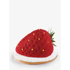 Clearance PAVOFLEX Moule Silicone Fraise 7,1 x 5,4 cm x H 4,6 cm (x20)