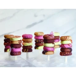 Clearance PAVONI Moule Silicone Glace Mini Donuts 4,6 x 3,5 cm x H 1,2 cm (x20)