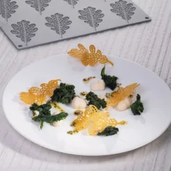 Outlet PAVONI Moule Silicone Gourmand Feuille de Chêne 9,8 x 5,3 x H 0,2 cm (x8)