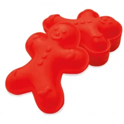 Hot SCRAPCOOKING Moule Silicone Individuel Bonhomme 10,5 cm (x6)