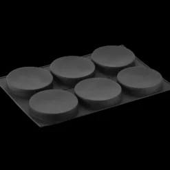 PAVOFLEX Moule Silicone Insert Rond Disco Ø 18 cm x H 3 cm (x6)