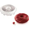 SILIKOMART Moule Silicone Intreccio Ø 18 cm x H 6 cm Professional