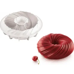 SILIKOMART Moule Silicone Intreccio Ø 18 cm x H 6 cm Professional