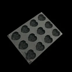 Outlet PAVONI Moule Silicone Je T'aime 8 cm x H 3,3 cm (x12) Cédric Grolet