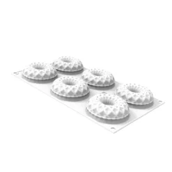 Clearance SILIKOMART Moule Silicone Kaleido Ø 7,5 x H 2,5 cm (x6)