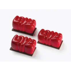 New PAVOFLEX Moule Silicone Lovely 8 x 4,3 cm x H 3,6 cm (x15)