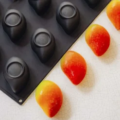 Online PAVONI Moule Silicone Mangue 9 x H 3,5 cm (x12) Cédric Grolet