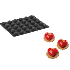 Sale PAVOFLEX Moule Silicone Mini Coeur Passion 4 x 3 cm x H 2 cm (x30)