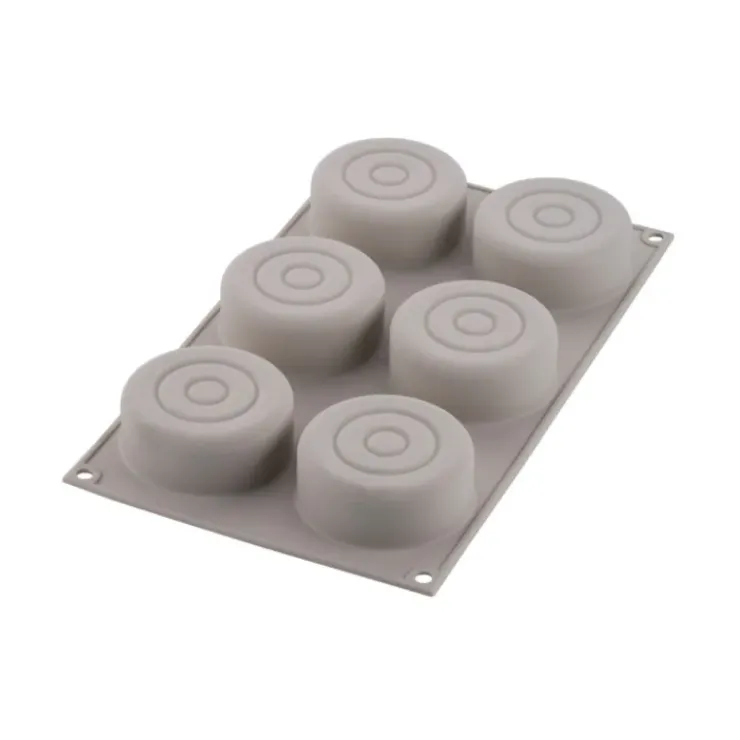 Discount SILIKOMART Moule Silicone Mini Color Ø 7,3 x H 3 cm (x6)