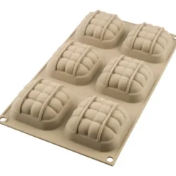 Clearance SILIKOMART 3D DESIGN Moule Silicone Mini Eleganza 7x7 cm