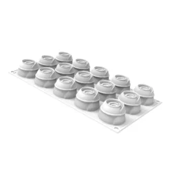 Discount SILIKOMART Moule Silicone Mini Givré Ø 4 x H 3 cm (x15)