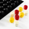 Clearance PAVOFLEX Moule Silicone Mini Rose Volupté Ø 3,5 x H 3 cm (x48)