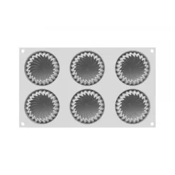 Hot SILIKOMART Moule Silicone Mini Wave Ø 7,3 x H 4,1 cm