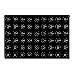 New PAVOFLEX Moule Silicone Mini-Cône Ø 4 cm x H 4,3 cm (x54)