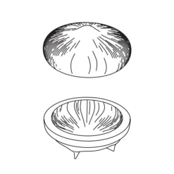 Discount PAVONI Moule Silicone Noisette 1155 ml Cédric Grolet