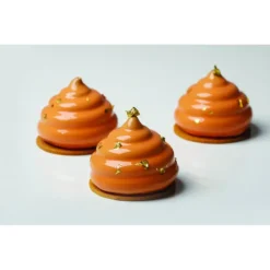 New PAVOFLEX Moule Silicone Over Ø 6,5 cm x H 5 cm (x12)