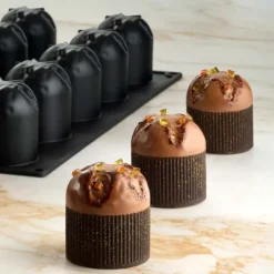 New PAVOFLEX Moule Silicone Panettone Ø 5,5 x H 6,5 cm (x15)