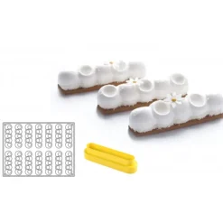 Best PAVOFLEX Moule Silicone Pelota 13 x 3,2 cm x H 2,8 cm (x14)