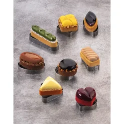 Sale PAVOFLEX Moule Silicone Pyramide 6,6 x 6 cm x H 2,8 cm (x8)