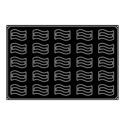 Sale PAVOFLEX Moule Silicone Rectangle Vague 8 x 4,5 cm x H 4 cm (x25)