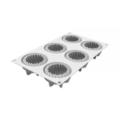 New SILIKOMART Moule Silicone Sapin Magique Ø 6,7 x H 7,4 cm (x6)