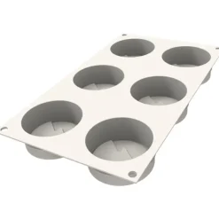 New SILIKOMART Moule Silicone Sapin Mini Hiver Ø 7 x H 3 cm (x6)