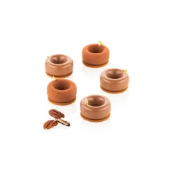 Sale SILIKOMART Moule Silicone Savarin Oblio Ø 5 cm x H 2,1 cm (x15) Professional