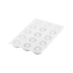 Sale SILIKOMART Moule Silicone Savarin Oblio Ø 5 cm x H 2,1 cm (x15) Professional