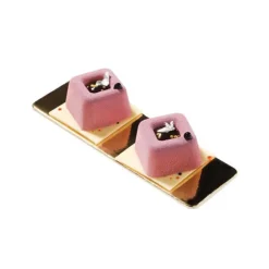 New SILIKOMART Moule Silicone Savarins Carrés 4,8 cm x H 3 cm (x15)