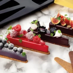 Clearance PAVOFLEX Moule Silicone Slake 11,4 x 3,9 cm x H 2 cm (x8)