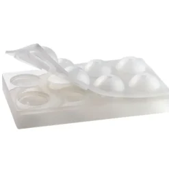 PAVONI Moule Silicone Sphère 30 x 17,5 cm Ø 5.5 cm (x8)
