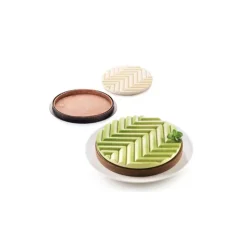 Best SILIKOMART 3D DESIGN Moule Silicone Tarte Graphique Ø 25 cm