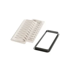 SILIKOMART 3D DESIGN Moule Silicone Tarte Nouvelle Vague 26,5 x 10,5 cm