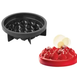Hot PAVONI Moule Silicone Tarte Puffy Ø 18 cm x H 5,5 cm