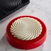 PAVONI Moule Silicone Tourbillon Ø 14 x H 1 cm (x2)