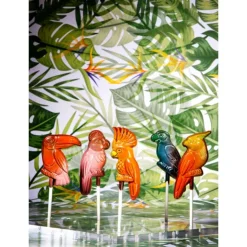 Clearance CHOCOLATE WORLD Moule Sucette Chocolat Oiseau Tropical (x5)