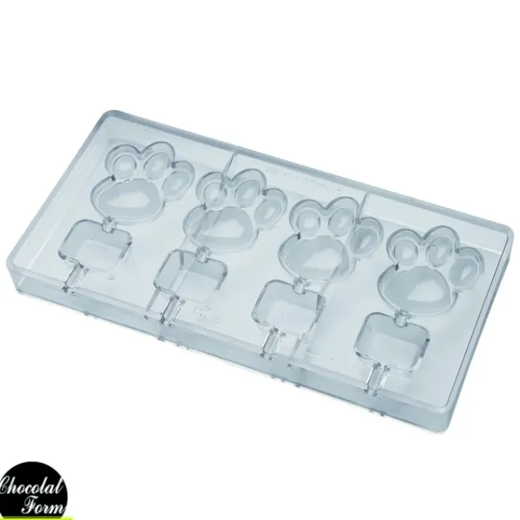 Sale Chocolat Form Moule Sucette Chocolat Patte 62 x 55 mm (x4)