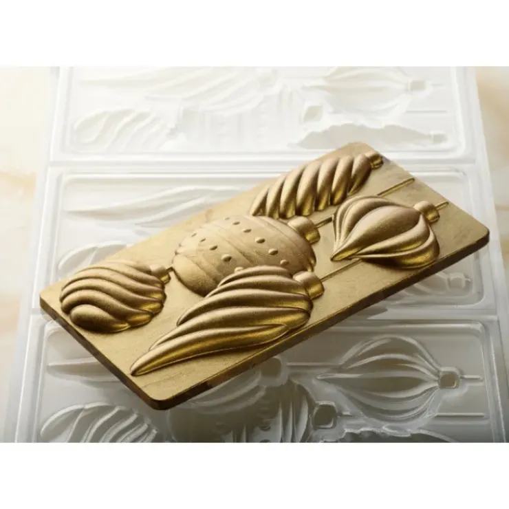 Online PAVONI Moule Tablette Chocolat Boule Noël 15,4 x 7,7 cm